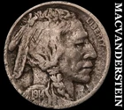 1914-S Buffalo Nickel - Scarce  Semi-key  Better Date  No Reserve  #i1548