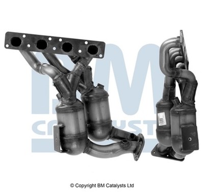 BM CATALYSTS Katalysator Approved BM91509H für E91 BMW E87 E90 Keramik 3er 1er