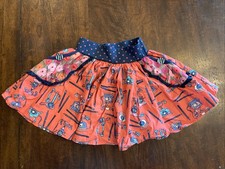 Matilda Jane Secret Fields Hold the Phone Skirt Size 4