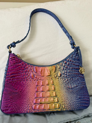 Brahmin Esme Magic Ombre Melbourne NWOT Leather Bag 