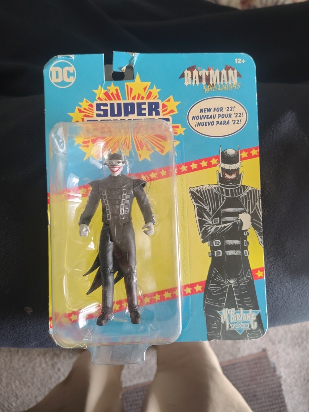 SEALED BATMAN Figure 1984 Kenner Super Powers 12-Back Vintage MOC