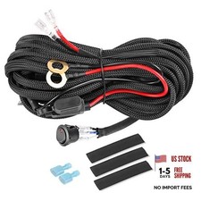 Wiring Harness 1 Lead, Heavy Duty 12V Rocker Switch Wiring Harness-1 Lead