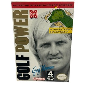 Greg Norman's Golf Power Nintendo Entertainment System, REV A USA - NES SPIEL