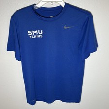 Nike x SMU Mustangs Men’s S Tennis Team Issue/Player Worn S/S DriFit Shirt