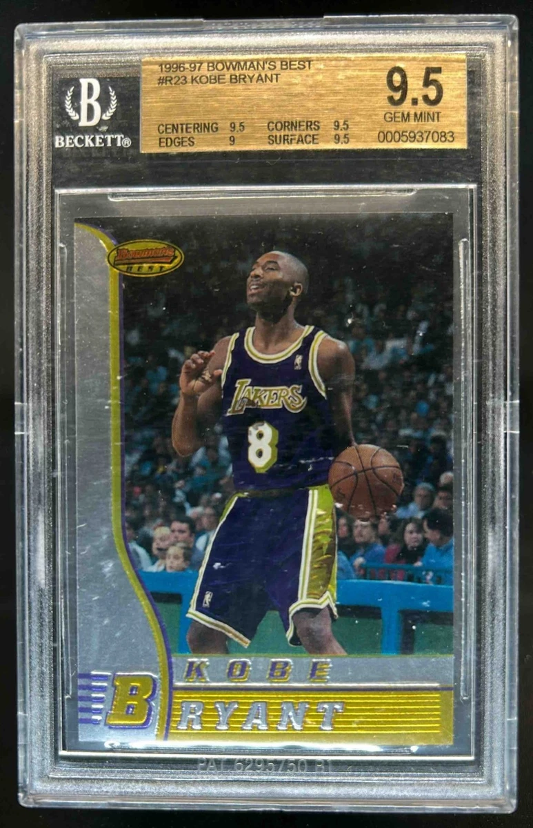 Bowman Kobe Bryant Grade 9.5 Basketball Rookie Sports Trading