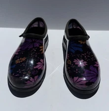 Sloggers USA Made Women’s Size 10 Used In New Condition With A Floral Design