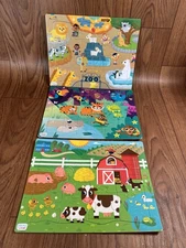 Lot of 3 Chuckle & Roar Kids' Jigsaw Puzzles: Farm, Zoo and Jungle
