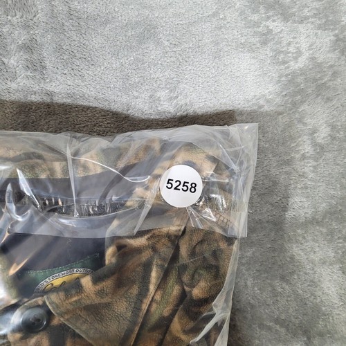 Cabelas Shirt Mens 3XL Button Up Flannel Fleece Mossy Oak Camouflage Polartec - Picture 10 of 10