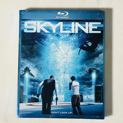 Skyline - Blu-Ray - Eric Bafour - Donald Faison - Aliens - Slip Cover