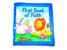 'First Book of Faith' Soft, Washable, Cloth Book for Baby / Toddler
