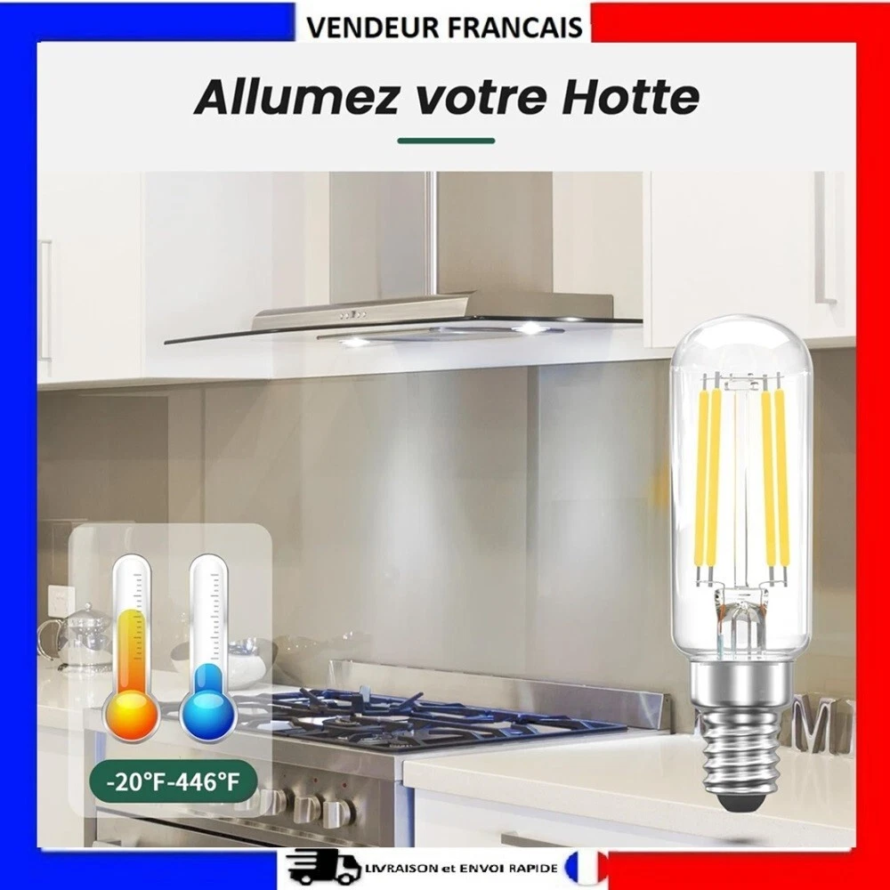 Lot 4 Ampoules LED E27 LEXMAN – Sphérique, Blanc Chaud 2700K, 1521 Lumens