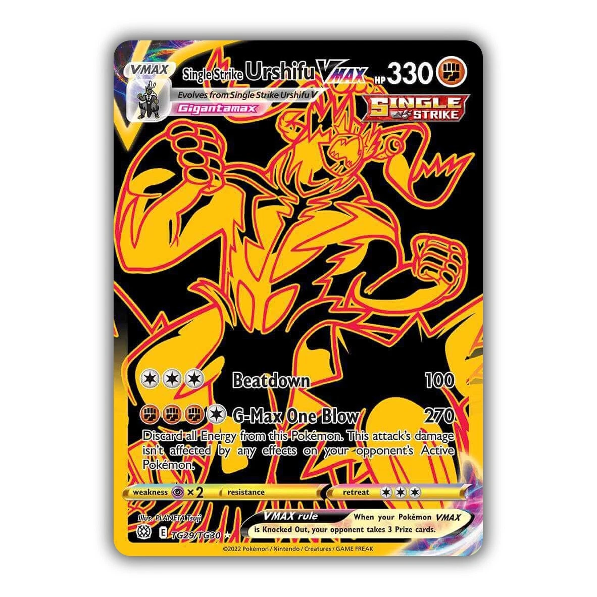 urshifu pokemon card value Sword & Shield: Battle Styles The item available is listed in the Title Single Strike Urshifu VMAX Pokmon