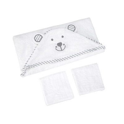 Kisdream Baby Hooded Towel Baby Bath Towels Handkerchief for Toddler K5R6