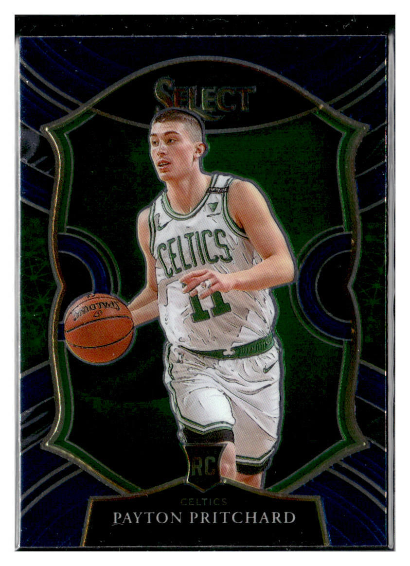 2020-21 Panini Select #86 Payton Pritchard Blue RC Boston Celtics