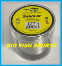 SEAGUAR INVIZX 100% Fluorocarbon Line 8lb/600...