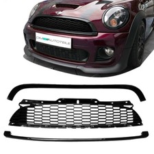 Mini Cooper R56 R57 R58 R59 Set 3 pezzi Griglia 2006-2015 Nero Lucido