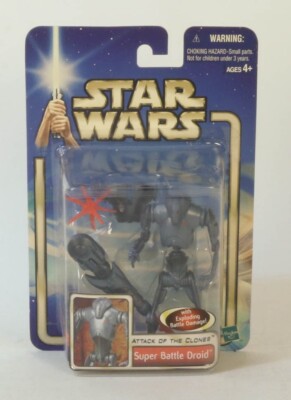 Star Wars EP2 Attack Of The Clones 02 #05 Super Battle Droid Hasbro
