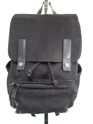 Everlane Black Canvas, Leather Large Modern Snap Laptop  display picture 1
