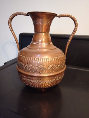 Blumenvase Kupfer Handarbeit