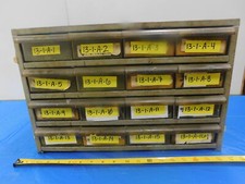 AKRO-MILS 16 DRAWER METAL HARDWARE CABINET 18" X X 11 1/2" X 12" TOOL ORGANIZER