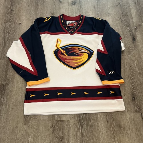Camiseta deportiva de colección Atlanta Thrashers NHL jugador profesional local inaugural talla grande para hombre” - Imagen 1 de 9