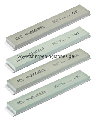 Boride CS-HD Set 600/800/1000/1200 Korn FEPA  für z. B. Edge Pro TSPROF Ruixin