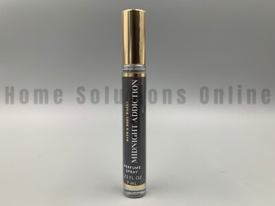 Bath & Body Works Midnight Addiction Perfume Spray Travel 0.23 Fl Oz #6030E