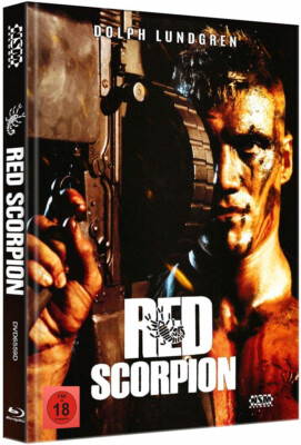 Mediabook RED SCORPION Cover D DOLPH LUNDGREN  BLU-RAY + DVD NEU