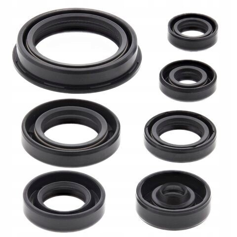 Jeu de joints moteur Yamaha WR250F 2015-2019 et YZ250F dès 2014 en élastomère noir
