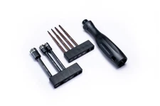 Koswork 1/4" Drive Hex Driver Tool Set (w/magnet) Light Tri Handle KOS13204-1/4