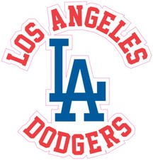 Los Angeles Dodgers Vinyl Decal Sticker Car Truck Bumper Tumbler Mug