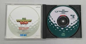 SNK Big Tournament Golf Neo Geo CD Game, Used, Excellent Disk Condition