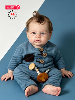 Anano 18  Full 18 inches, The Reborn Baby Dolls Wears the Clothes as Pics