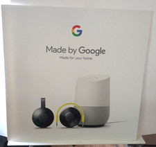 GOOGLE HOME GameStop Promo In Store Display VINTAGE Poster 27X27 RARE N/M