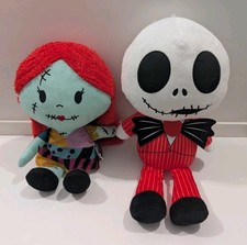 Disney Baby Cuteeze SALLY AND JACK Nightmare Before Christmas Plush Toy SET