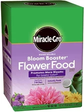 Miracle-Gro 1-Pound 1360011 Water Soluble Bloom Booster Flower Food, 10-52-10, 1