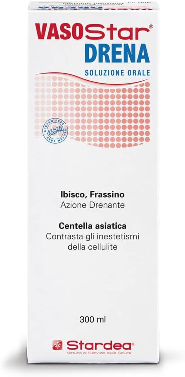 Vasostar Drena Integratore | Addio Ritenzione Idrica | 300ml Azione Urto
