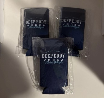 3 Deep Eddy's Vodka Hard Seltzer Can Koozie Promo - NEW