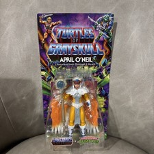NEW APRIL O'NEIL ACTION FIGURE TURTLES OF GRAYSKULL MASTERS OF THE UNIVERSE TMNT