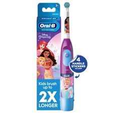 Oral-B Kid's Battery Toothbrush 1 Count Pack of 1 , Pink / Turquoise