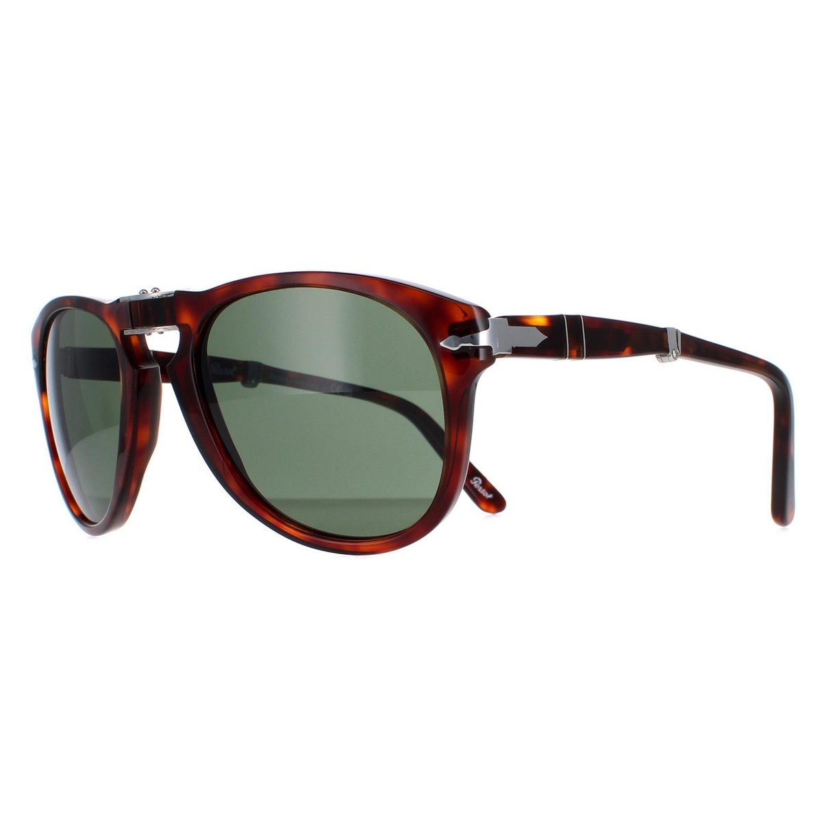 Persol Sunglasses Brown Havana Green Square Key-Hole Crystal PO3024S 55-18-145 $_57.JPG?set_id=880000500F main image 3