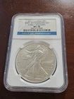 2011 S $1 American Silver Eagle NGC MS70 Early Releases 25th Anniversary Set