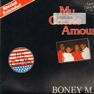 Boney M. My Chérie Amour (U.S. Club-Mix - Special Extended) NEAR MINT Hansa