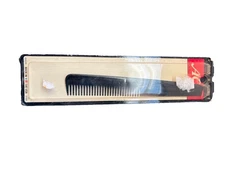 VINTAGE ACE Genuine HARD RUBBER Comb NOS Barber Sealed NEW OLD STOCK AA088