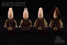 for LEGO Star Wars Minifigure Jedi Ki Adi Mundi Custom Cape Cloth Lot Set NEW