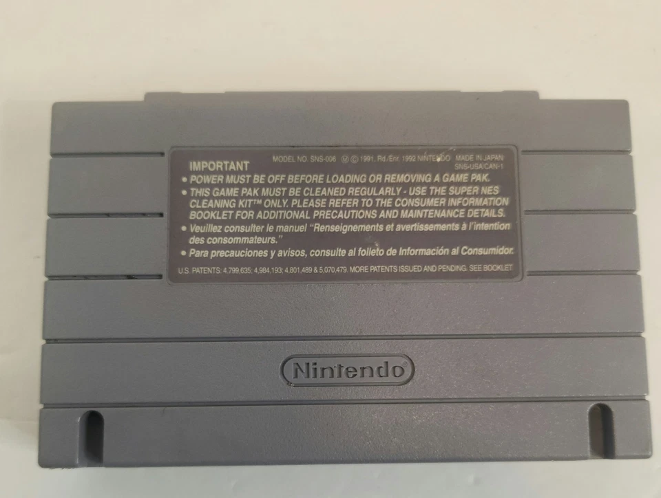 Bubsy II 2 SNES (Super Nintendo Entertainment System, 1994) Cartridge Only - Image 4 of 4