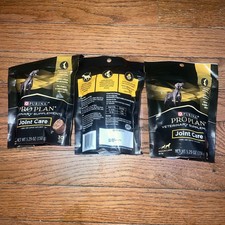 Lot 3 Purina ProPlan Veterinary Joint Care Chews M/L Dog 30 soft chews 3 Bags-