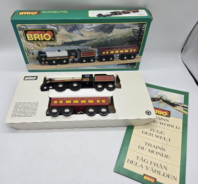 1996 BRIO 33431 Canadian Pacific Royal Hudson Wooden Trains of The