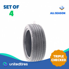 Set Of 4 Used 20550r17 Firestone Ft140 89v - 7-932