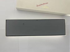 Original Omega "Significant Moments" Uhren Box Leder in Grau mit Umkarton